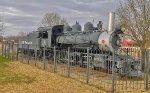US Potash 2-8-0 3-foot gage steam locomotive number 1  at Carlsbad Lake park